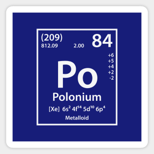 Polonium Element Sticker